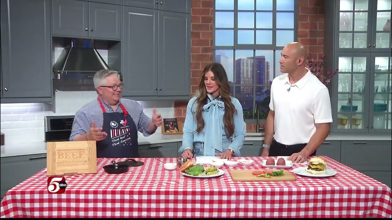 Beef Burgers with Minnesota Beef Council - Sponsored by Minnesota Beef Council