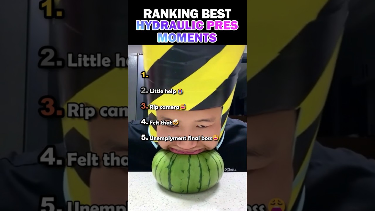 Ranking Best Hydraulic Press Moments💥