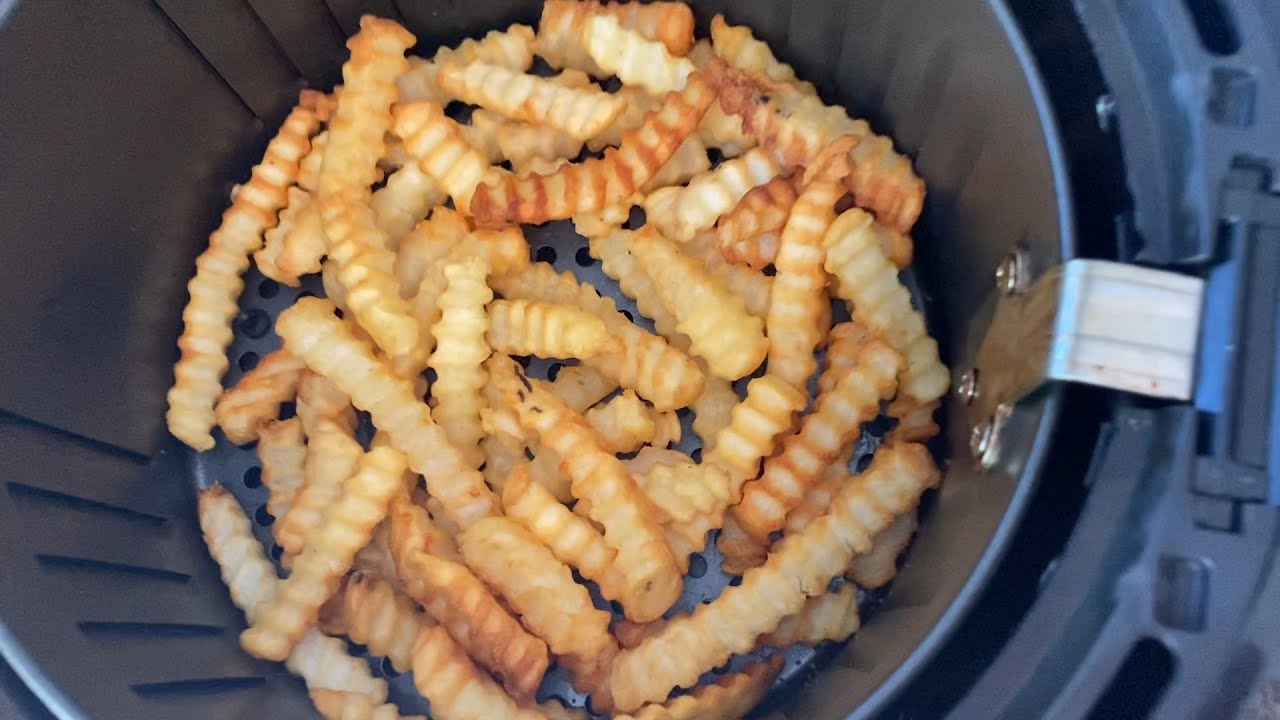 Frozen Crinkle Cut Fries In Air Fryer