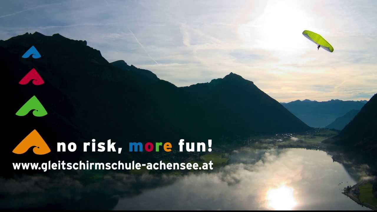 Verhänger und Twists - Sicherheitstraining der Gleitschirmschule Achensee