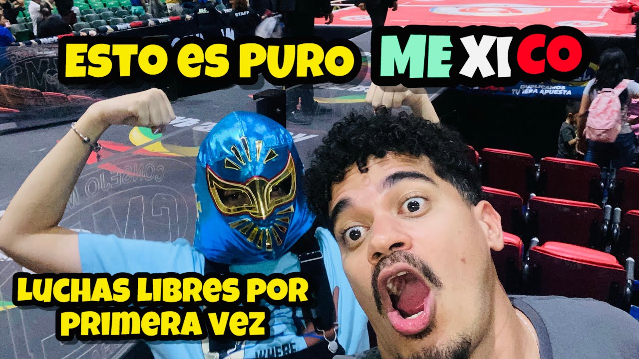 LA LUCHA LIBRE MEXICANA 🇲🇽 *UNA LOCURA* quedamos 😱 IMPRESIONADOS en nuestra PRIMERA VEZ *CMLL*