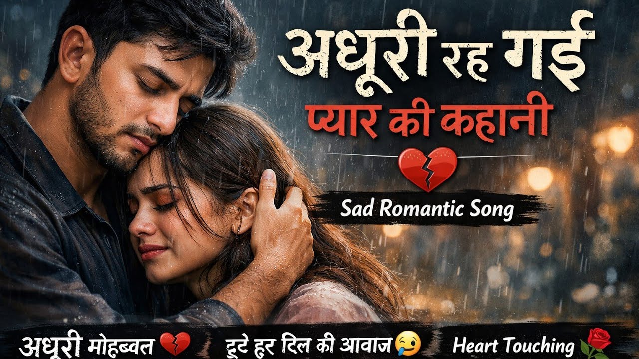 अधूरी रह गई प्यार की कहानी 💔 | Sad Romantic Song | Heart Touching Love Song 2026#romantic 