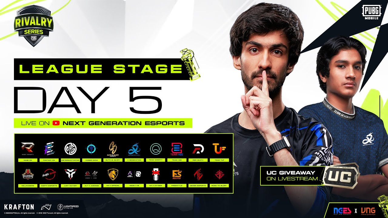 [MAP STREAM] 2023 PMRS League Stage | Day 5 | PUBG MOBILE Rivalry Series