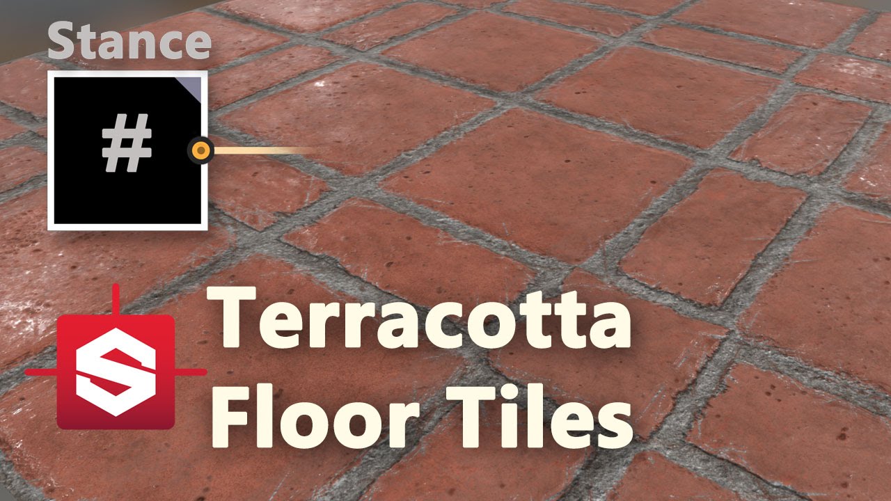 Terracotta Floor Tiles - Substance Designer Material Breakdown