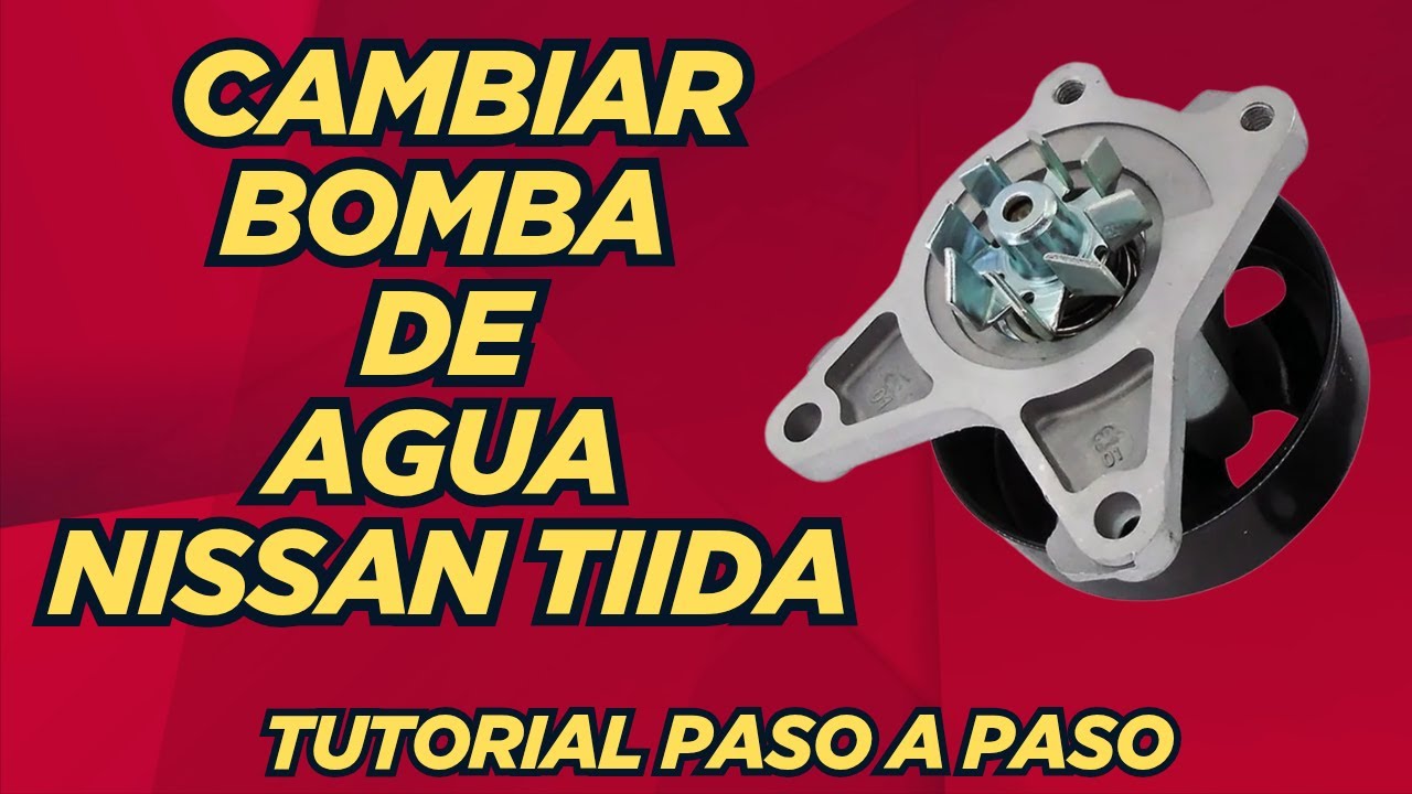 Cómo cambiar la BOMBA de AGUA del Nissan Tiida | Tutorial completo