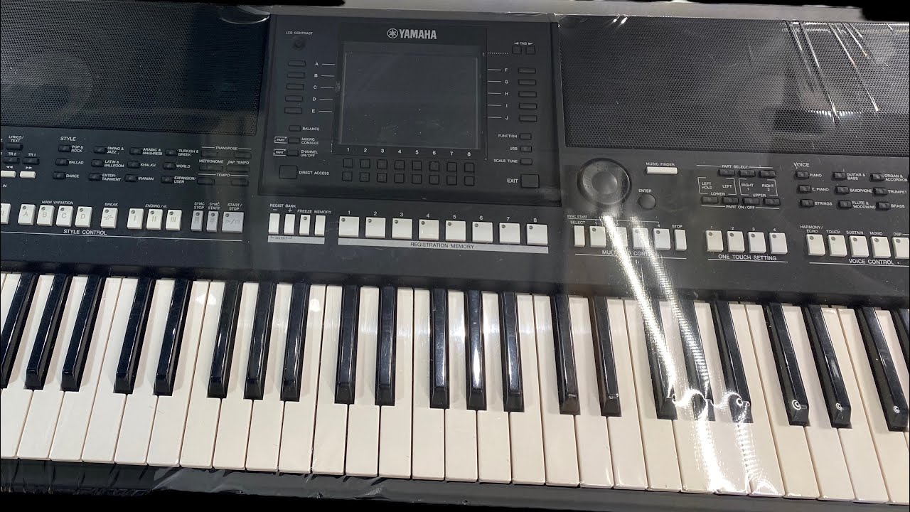 شرح اورج ياماها 2000 اصوات وايقاعات احترافية 1 | Yamaha PSR A2000 oriental Keyboard Review