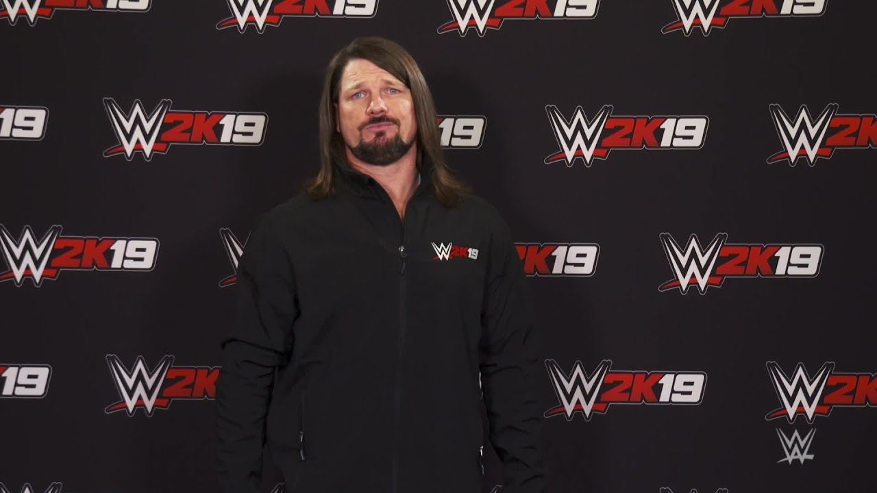 WWE 2K19 cover Superstar AJ Styles introduces the Million Dollar Challenge