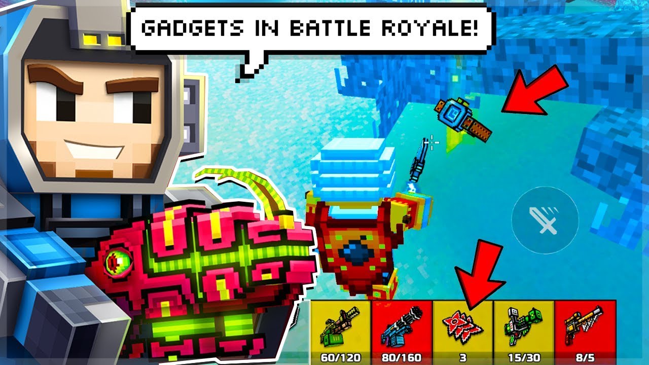 Pixel Gun 3D | 17.4.0 Update RELEASED OMG! Gadgets In Battle Royale!