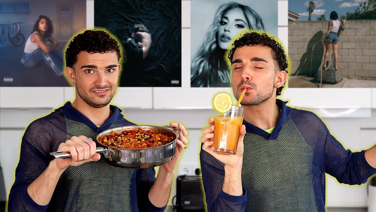 Making Recipes Inspired by My FAVORITE ALBUMS