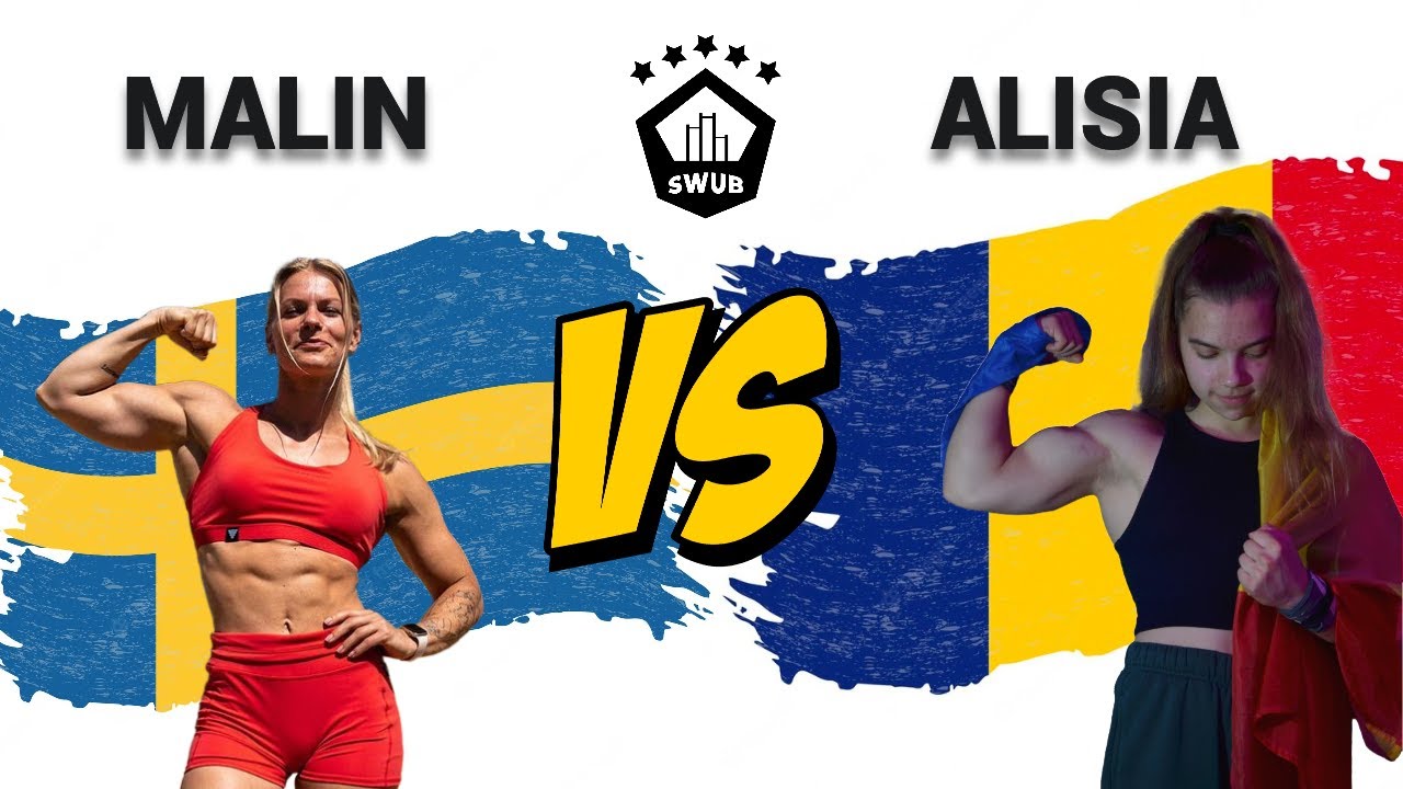 MALIN MALLE VS ALISIA PERSA - STREET WORKOUT ULTIMATE BATTLES V WORLD CHAMPIONSHIP (SWUB V)