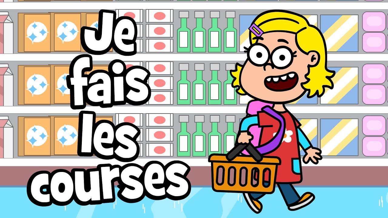 Je fais les courses - Les enfants grandissent | Hourra Chansons Pour Enfants - chanson de shopping