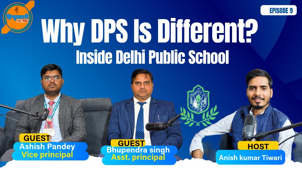 Delhi Public School Education System | Asst. Principal Bhupendra Sir Vice principal Ashish Sir