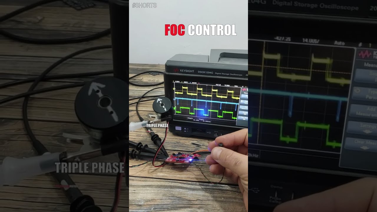 Sinusoidal FOC Control of Brushless Motor - Open Loop