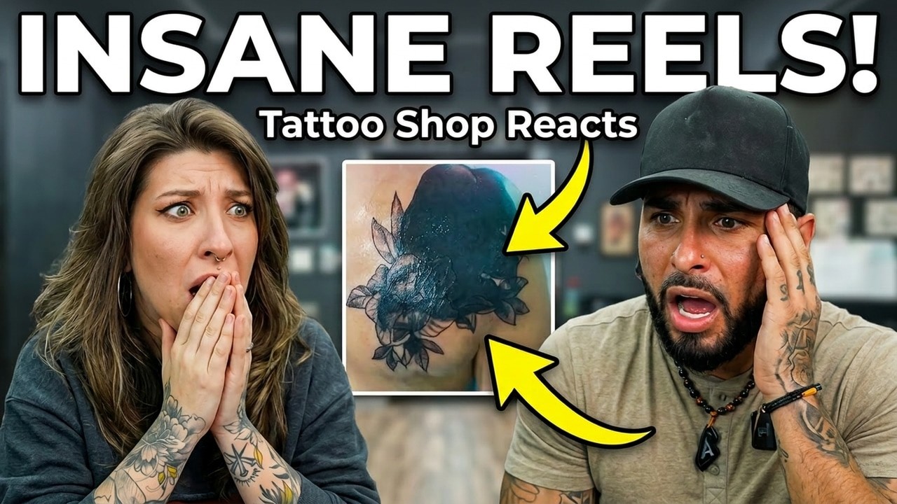 Tattoo Shop Reacts to INSANE Instagram Reels