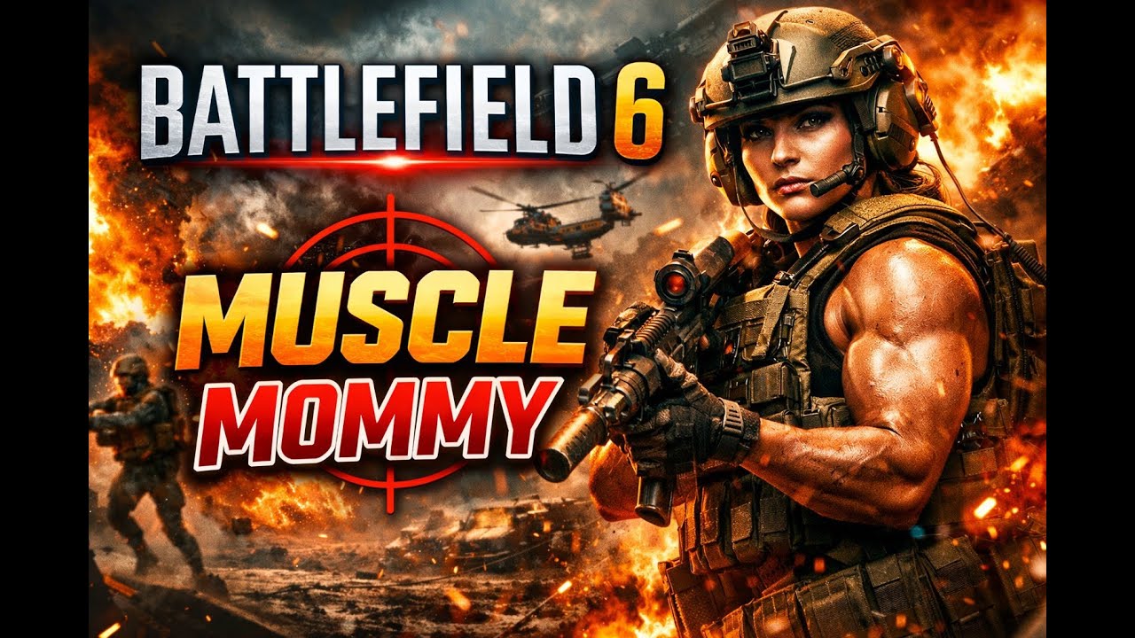 Battlefield 6 FUNNY MOMENTS (Muscle Mommy Edition)