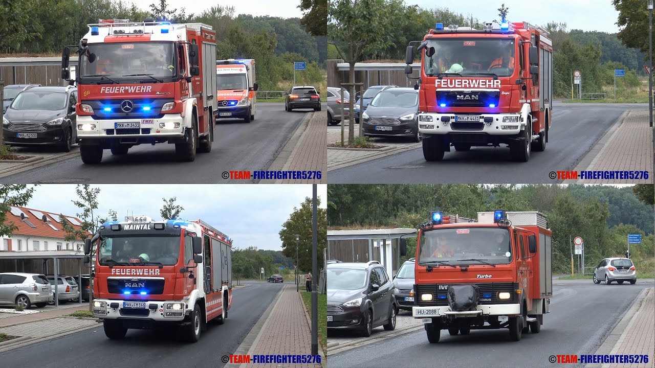 [Feuer in der Kelterei Höhl] Abschlussübung 2016 der Jugendfeuerwehr Maintal