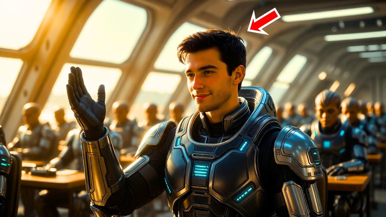 A Human Cadet Submitted ONE Exam… and Triggered a Galactic Military Panic