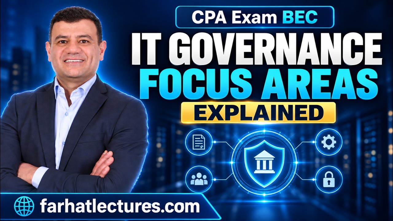 IT Governance Focus Areas. CPA Exam