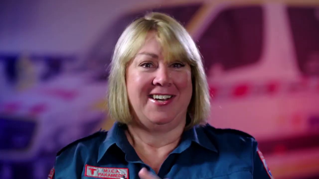 Glenice talks about her career as a paramedic