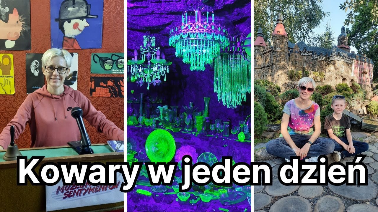 Zwiedzamy Kowary - Muzeum Sentyment&oacute;w, Kopalnia Podg&oacute;rze, Park Miniatur Zabytk&oacute;w Dolnego Śląska