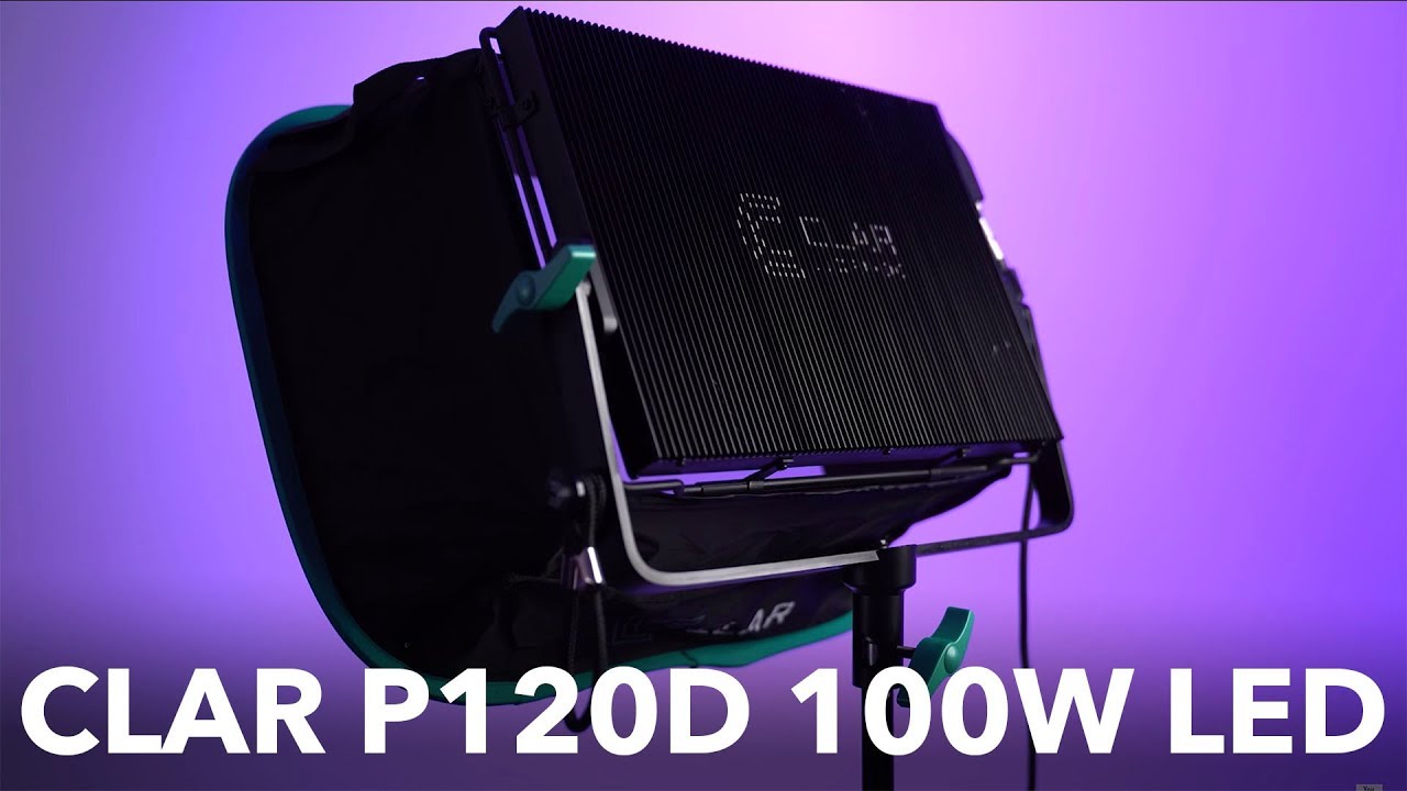CLAR P120D Bi-Color Studio LED Constant Video Light Panel