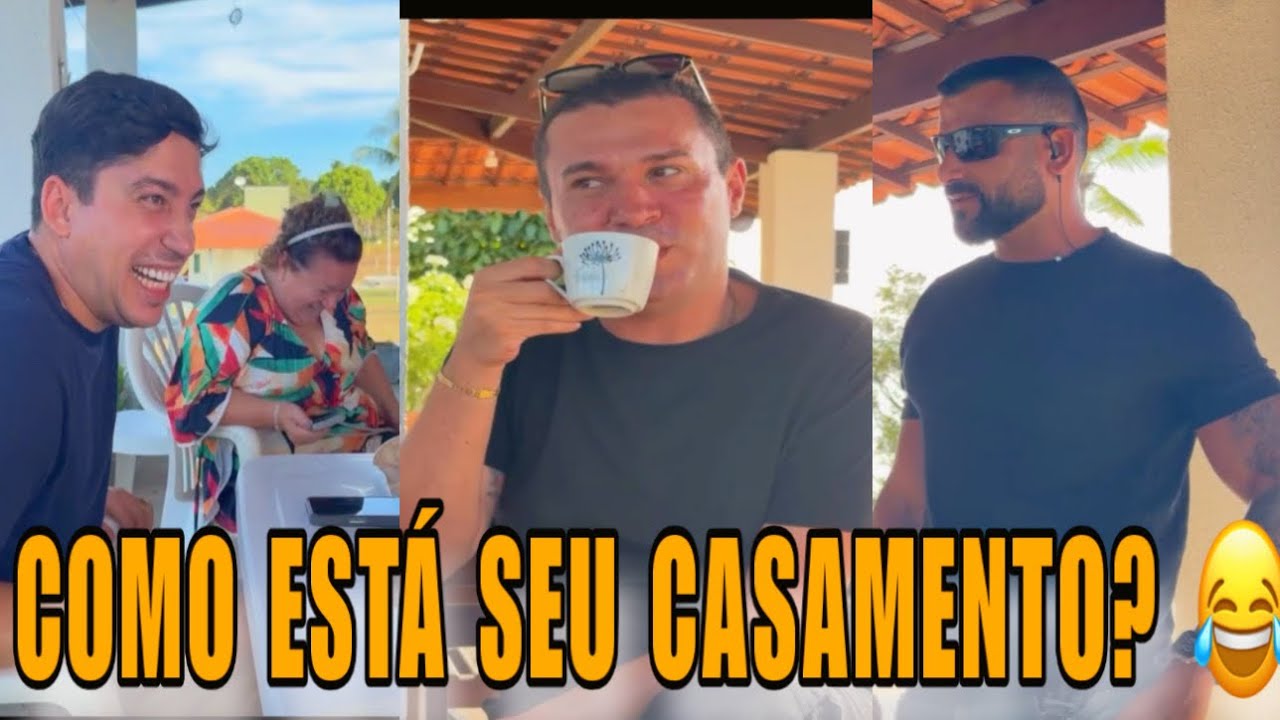 CARLINHOS MAIA REUNIU SEU FUNCIONÁRIO PRA SABER COMO ESTÁ SEU CASAMENTO🤭😂😂