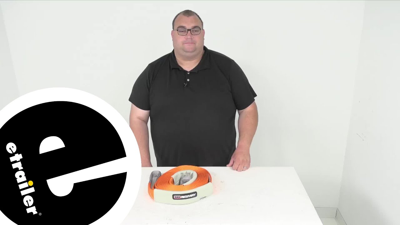 etrailer | Feature Breakdown: ARB Elastic Recovery Snatch Strap