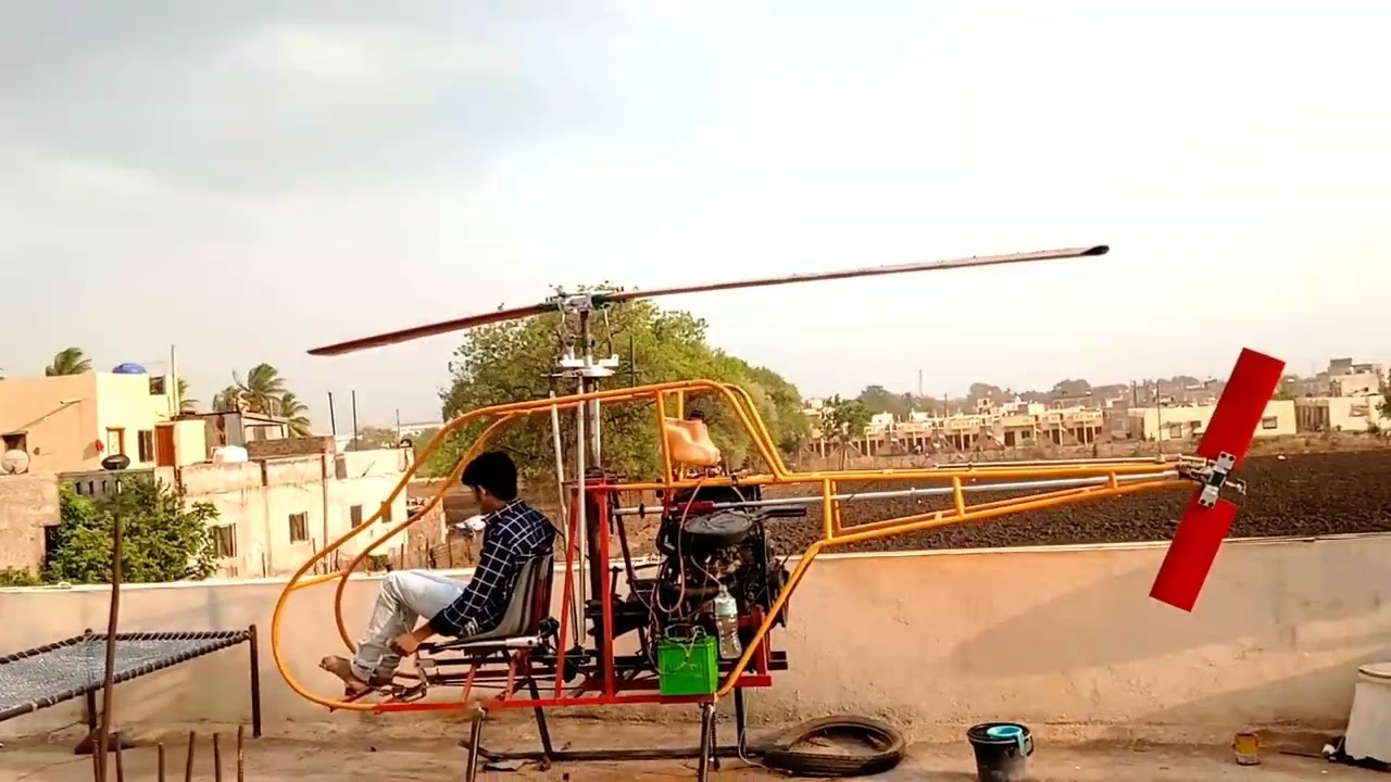 #part_2 #trial #munde_brothers_4577 #maharashtra #indian #satishmunde #helicopter #jugad