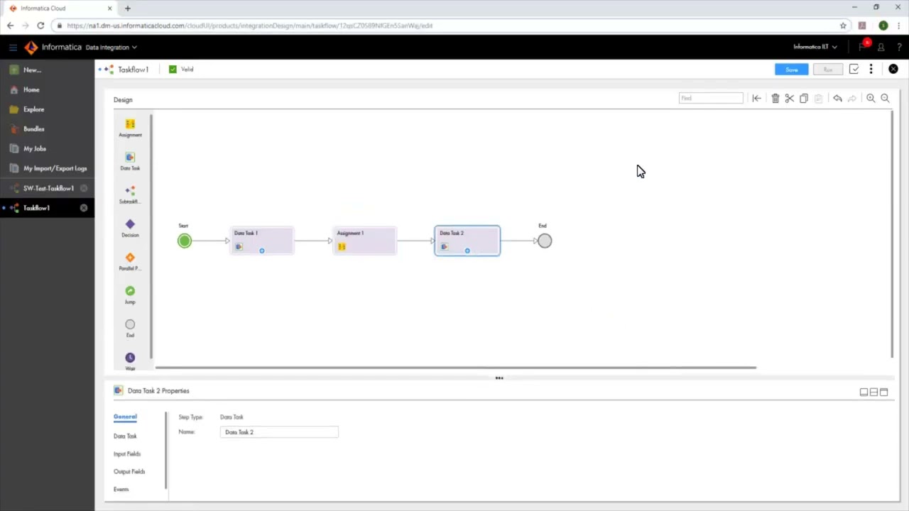 Taskflows in IICS  InOut Parameters