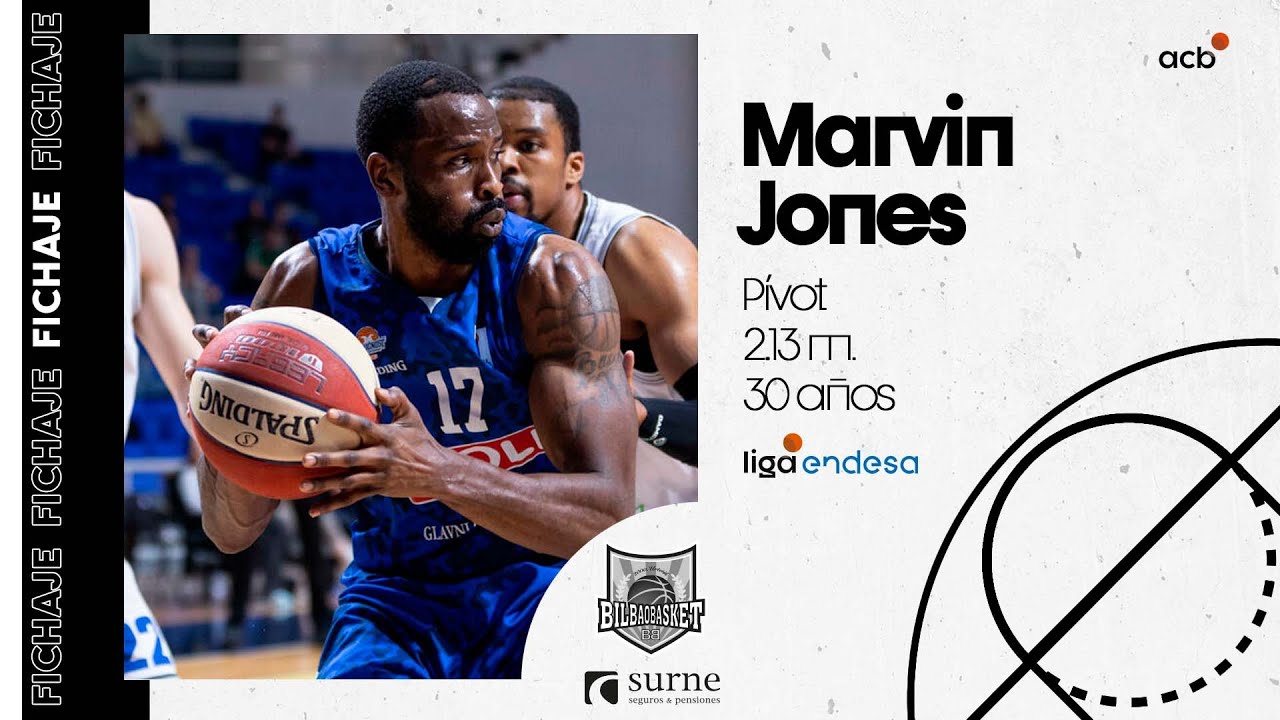 Marvin Jones, nuevo fichaje de Surne Bilbao Basket | Liga Endesa 2024-25