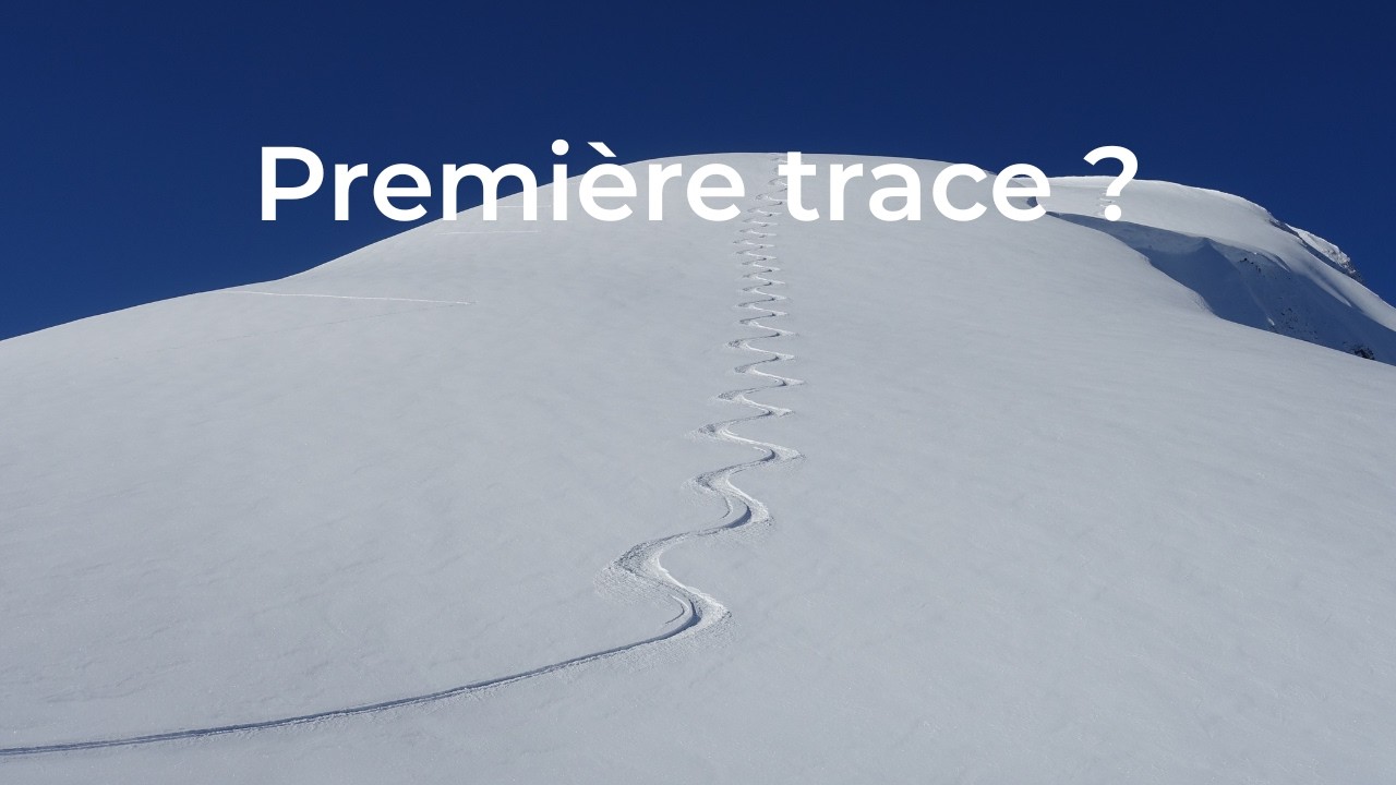 Avoir la première trace sur tous les hors-pistes de Val d’Allos ? 40 cm de poudreuse !