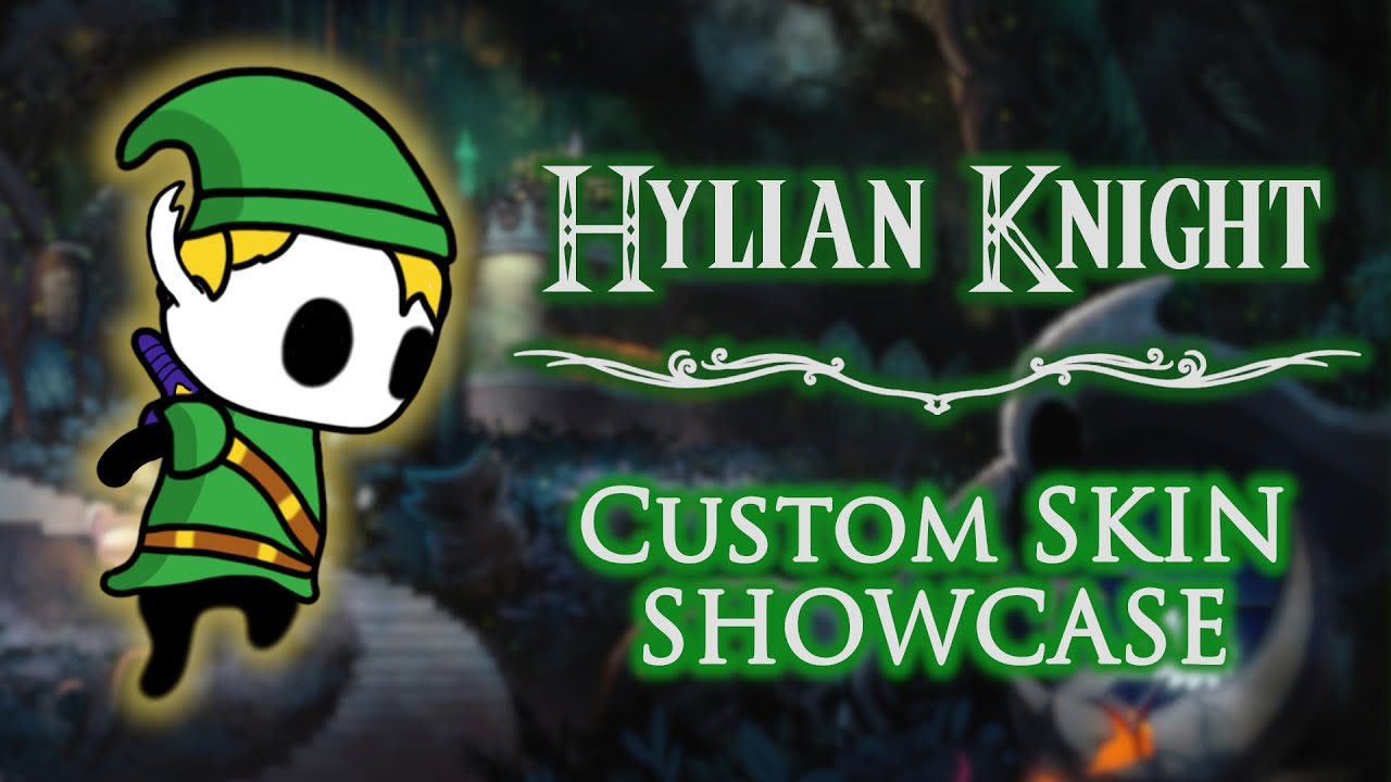 Hylian Knight - Custom Hollow Knight Skin Showcase [Link from The Legend of Zelda!]