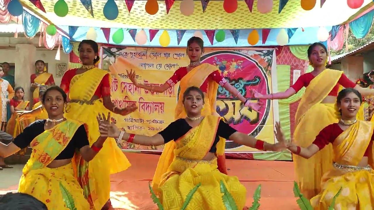 ফাগুনে আগুন লাগে পলাশের বনে - এক্স স্টুডেন্ট ডান্স - বসন্ত উৎসব ২০২৬