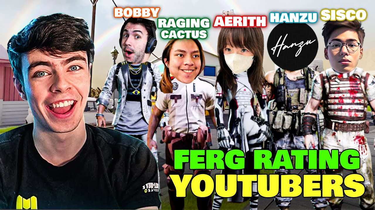 iFerg РЕЙТИНГ CODM YouTubers!