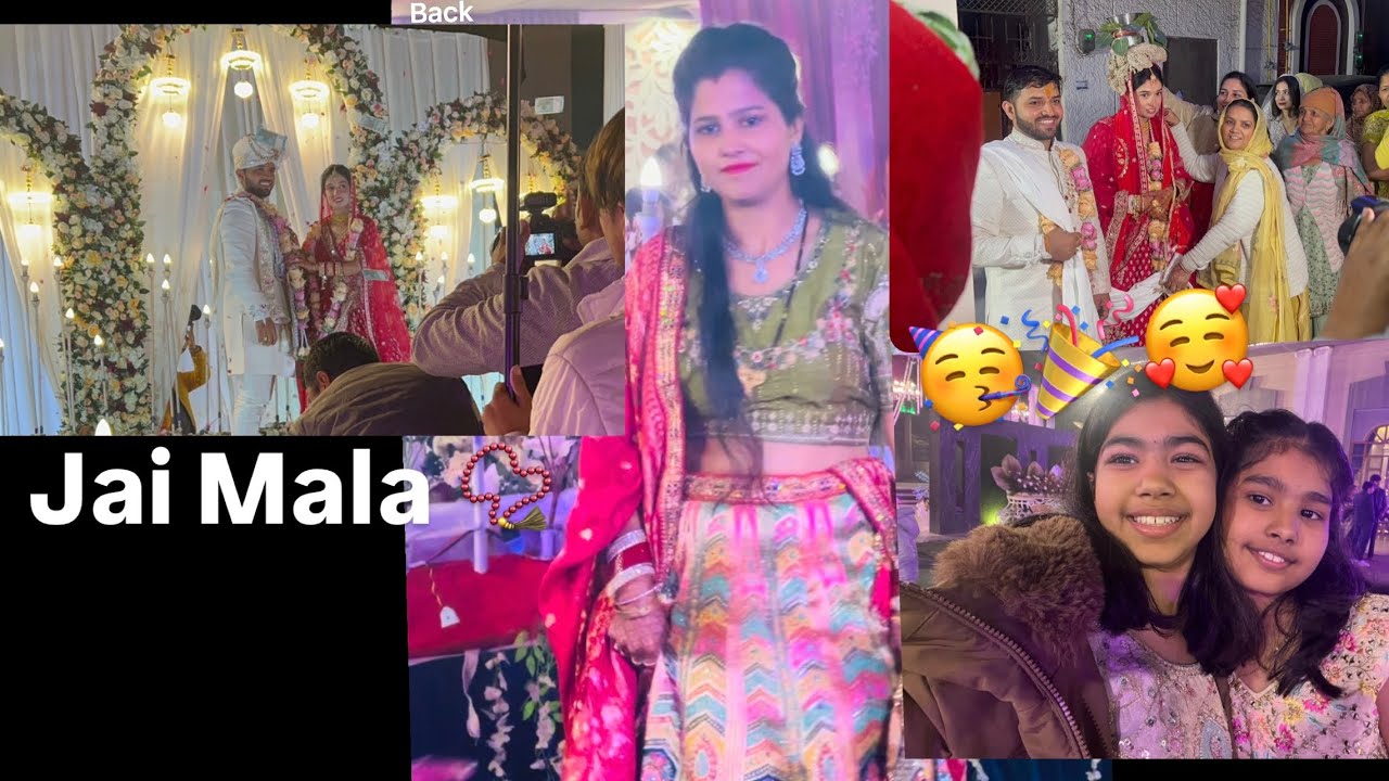 ￼￼￼जय माला+ फेरे+विदाई+कांगना खिलाई सारी रस्म एक साथ 🎉💃🏻🥳