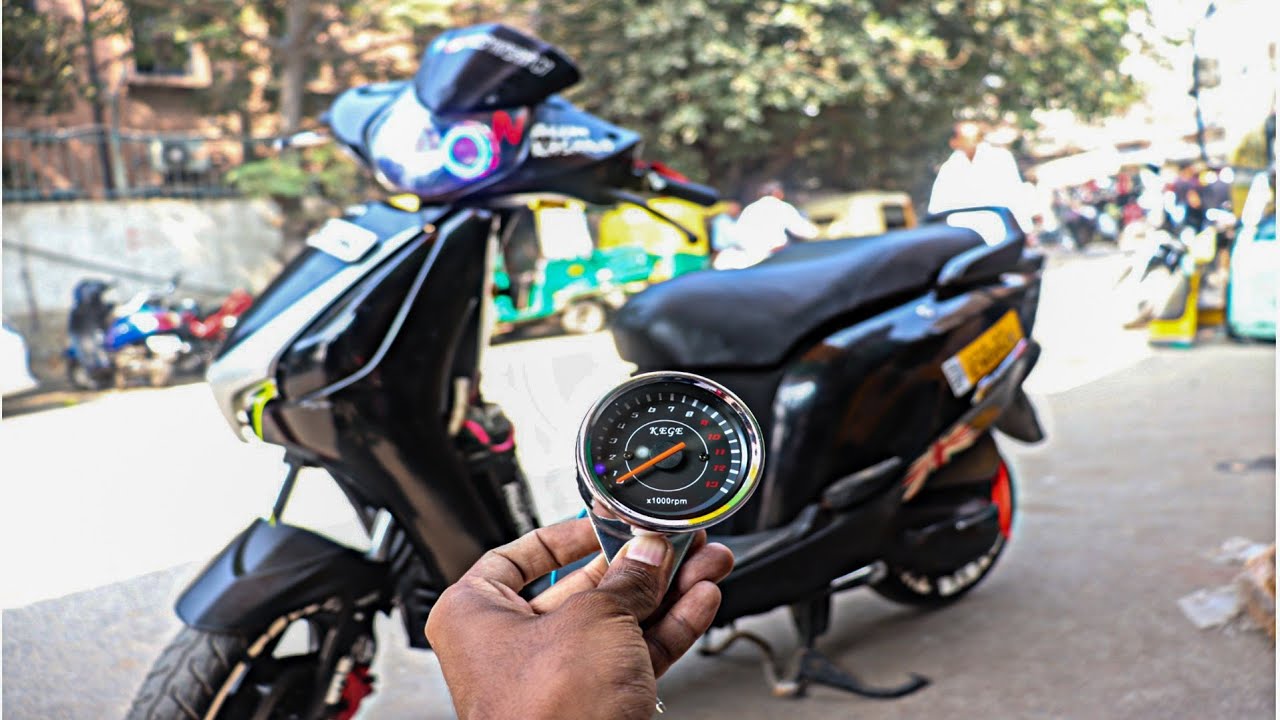 Install RPM Meter In Modified Aviator 😍  | Modified Honda Aviator | Techno Khan
