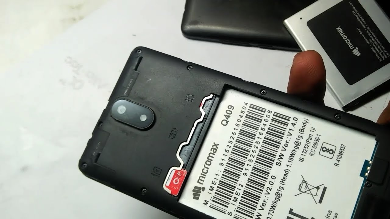 Micromax Q409 Hard reset and frp unlock