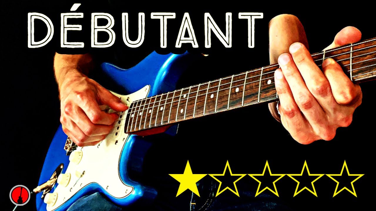 Ton PREMIER MORCEAU ROCK à la guitare (débutant)