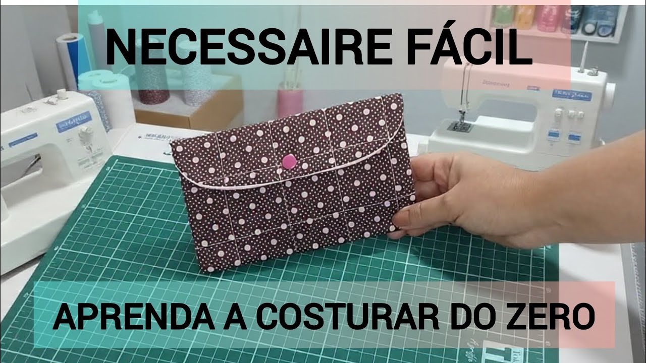 Aprenda a modelar e costurar essa carteira/Costura Criativa para iniciantes