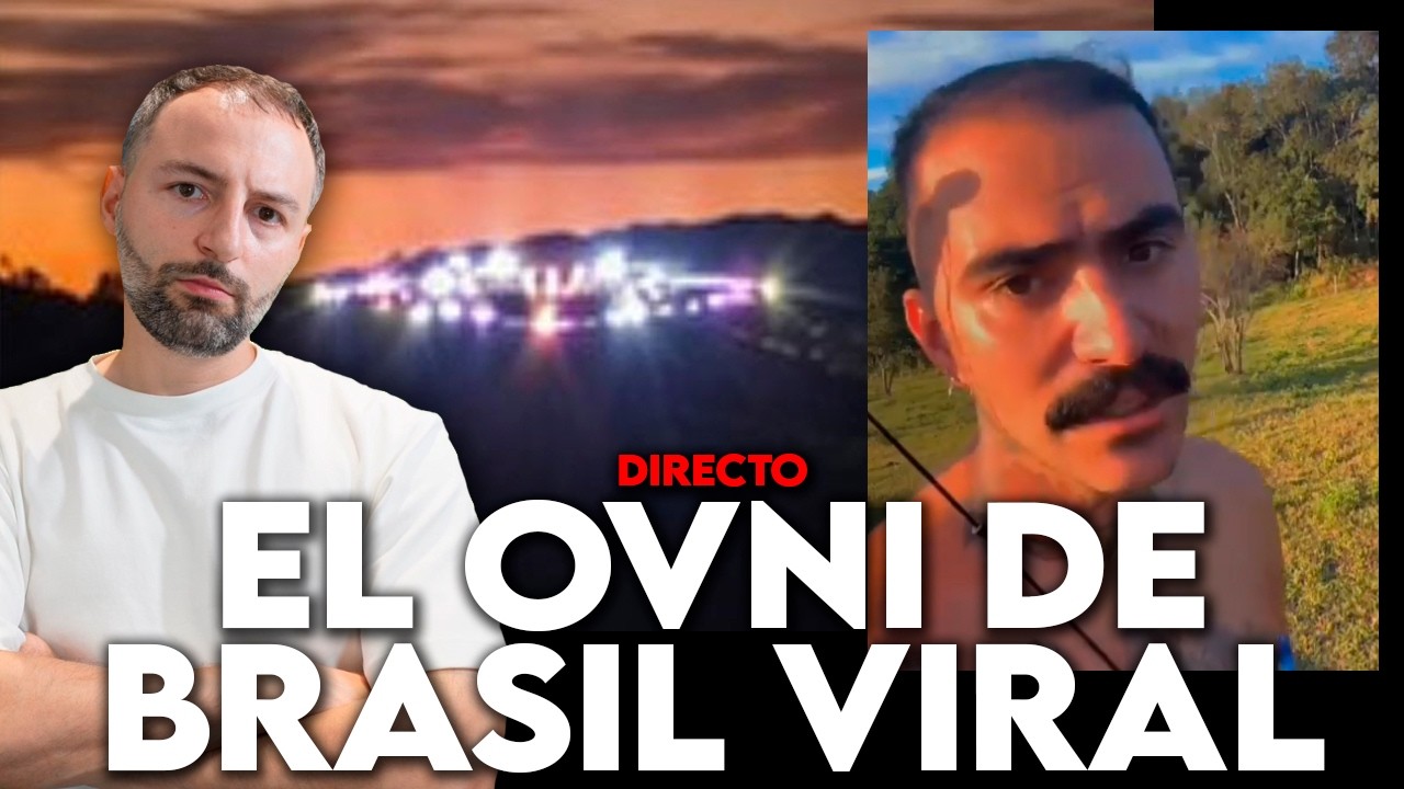 🔴Se hace VIRAL un Brasile&ntilde;o que grab&oacute; un OVNI IMPRESIONANTE