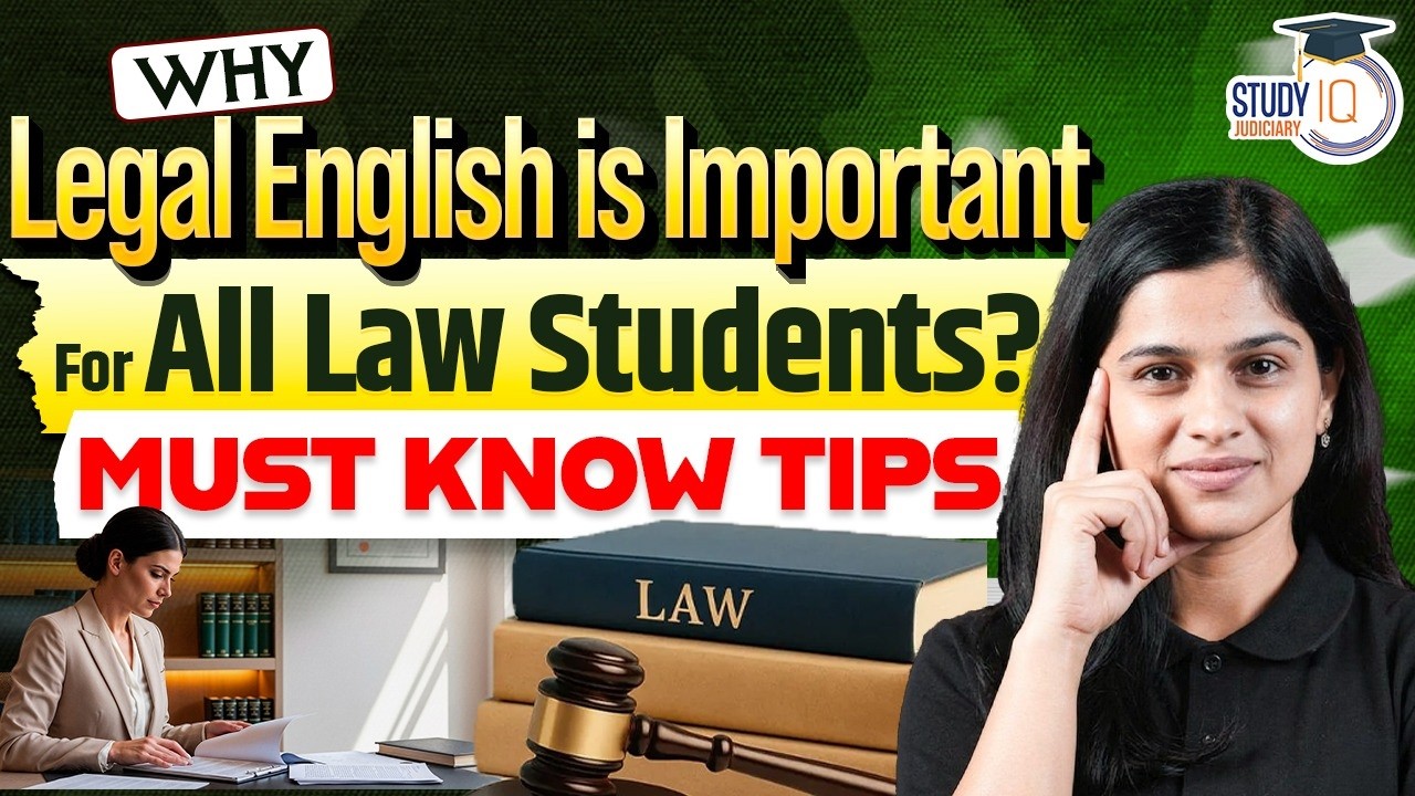 Why legal english is important for all law students by Deeksha mam