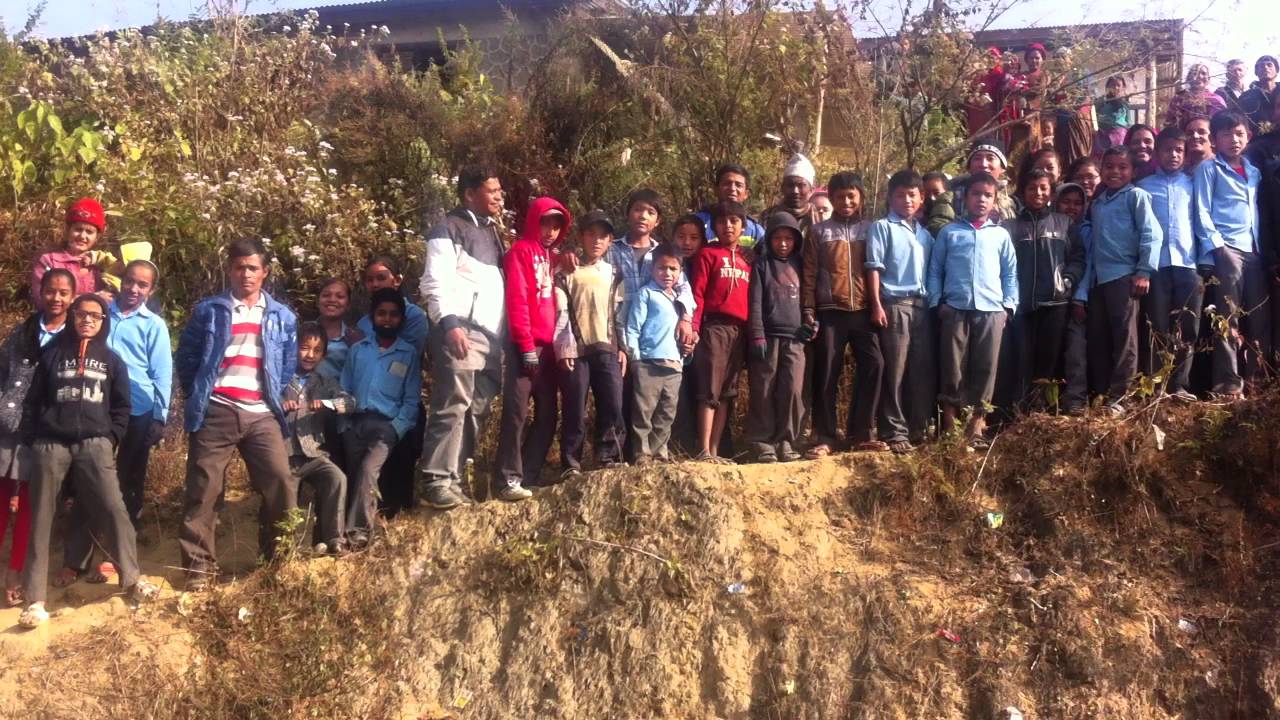 1 to 10 in Nepali with a community school
