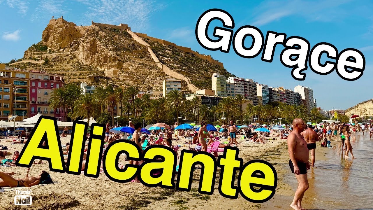 Gorące Alicante i okolice plus Tabarca wyspa piratów 🇪🇸 #alicante #spain #hiszpania #01