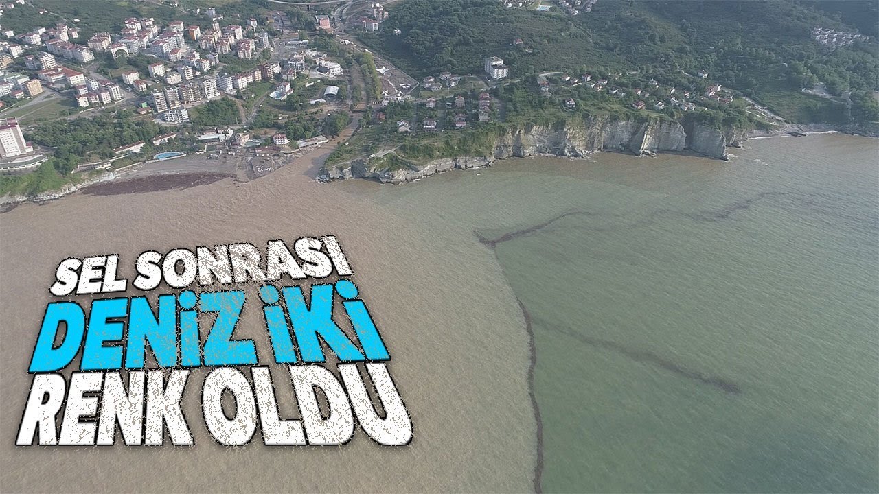 Akçakoca'da Yaşanan Sel Sonrası Meydana Gelen Hasar Havadan Görüntülendi