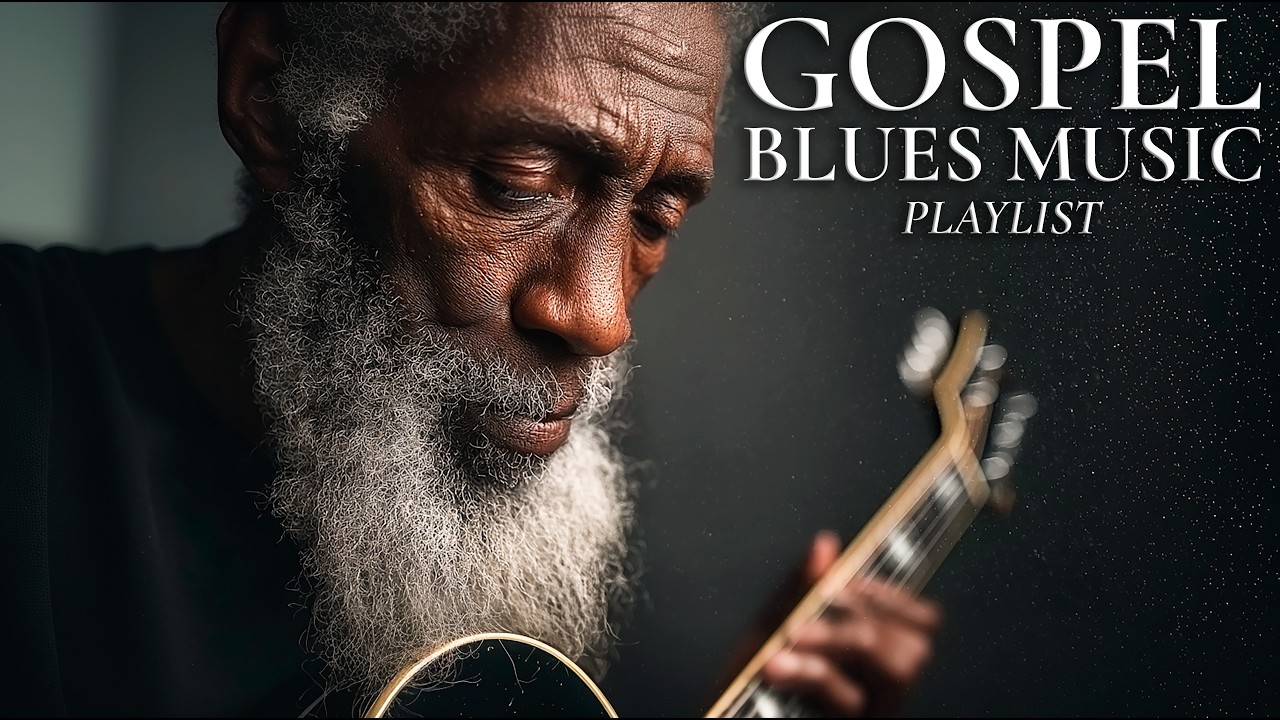 🎸 Глубокая рефлексия Gospel Blues | 3 часа христианской гитарной молитвы и поклонения (4K)