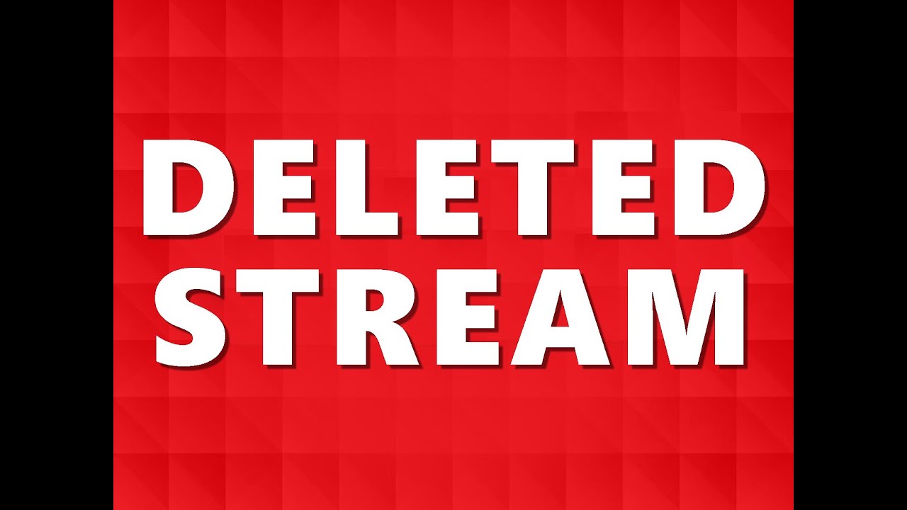 RD deleted stream + Wizard Pipe from  September 05 2025 @RD-1976