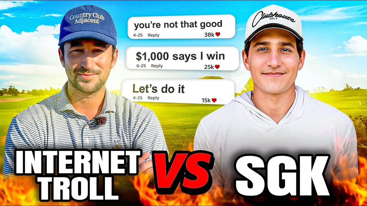 A comment turned into a $1,000 golf match