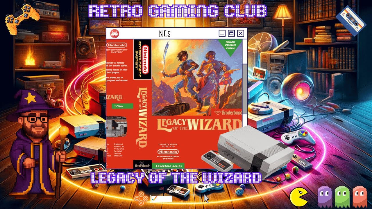 Legacy of the Wizard (NES) | Ретро-экшен RPG | Обзор и геймплей