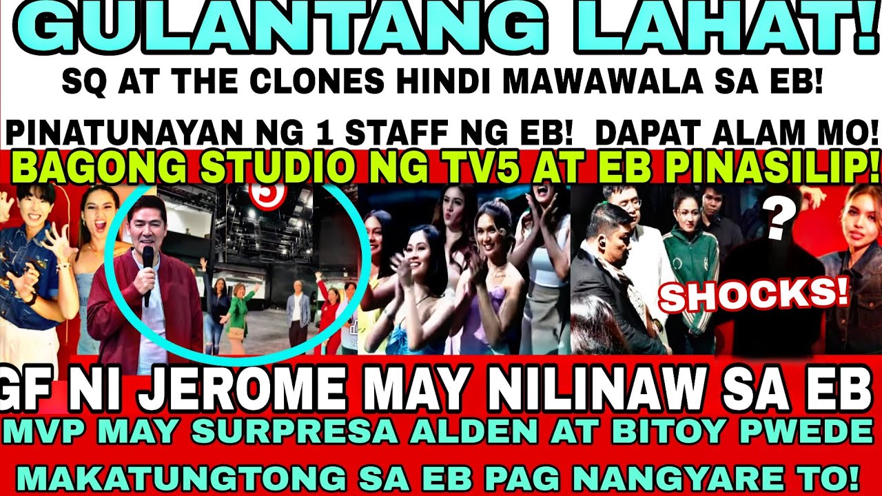 KAKAPASOK LANG😭 EB DIREKTOR MAY NILINAW SA SQ AT CLONES DAPAT ALAM MO! JEROME CANCEL NA SA EB❗