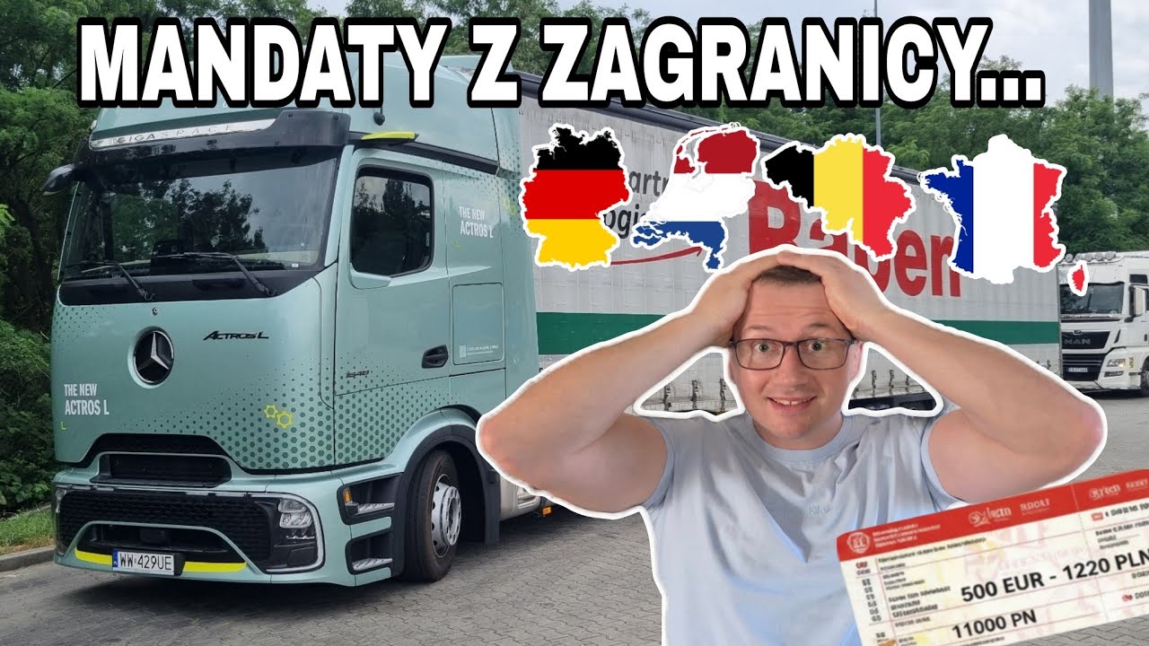 Mandaty Z Jazdy Po Europie...